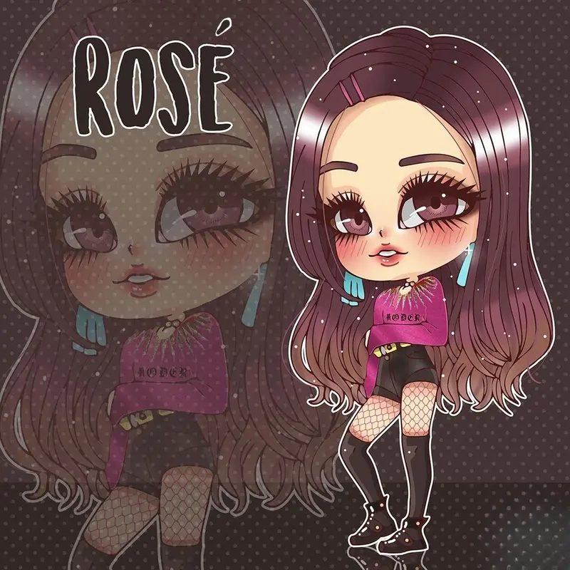Thay đổi giao diện với hình nền rose chibi độc đáo