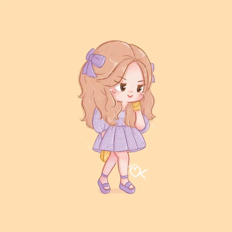 Thêm vào bộ sưu tập của bạn rosé chibi cute mới nhất