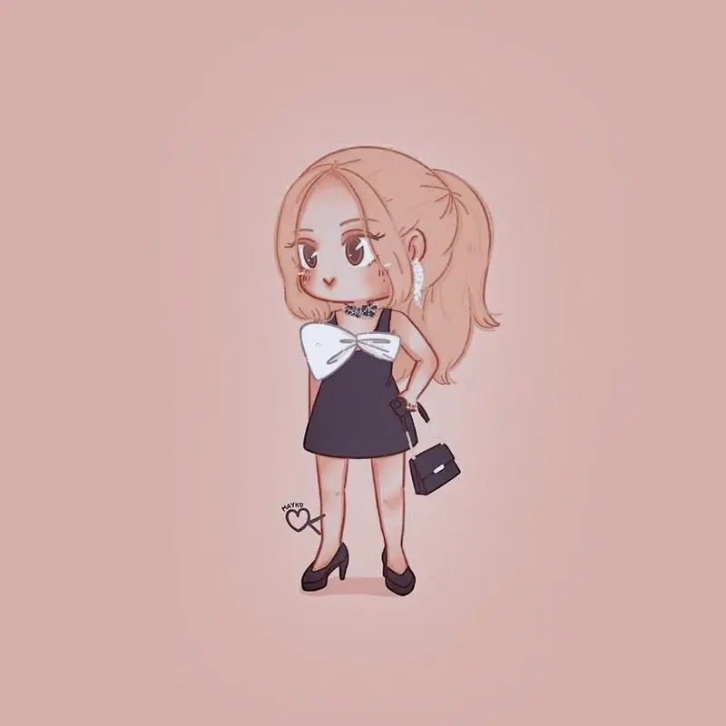 Cập nhật hình rose blackpink chibi mới nhất hôm nay