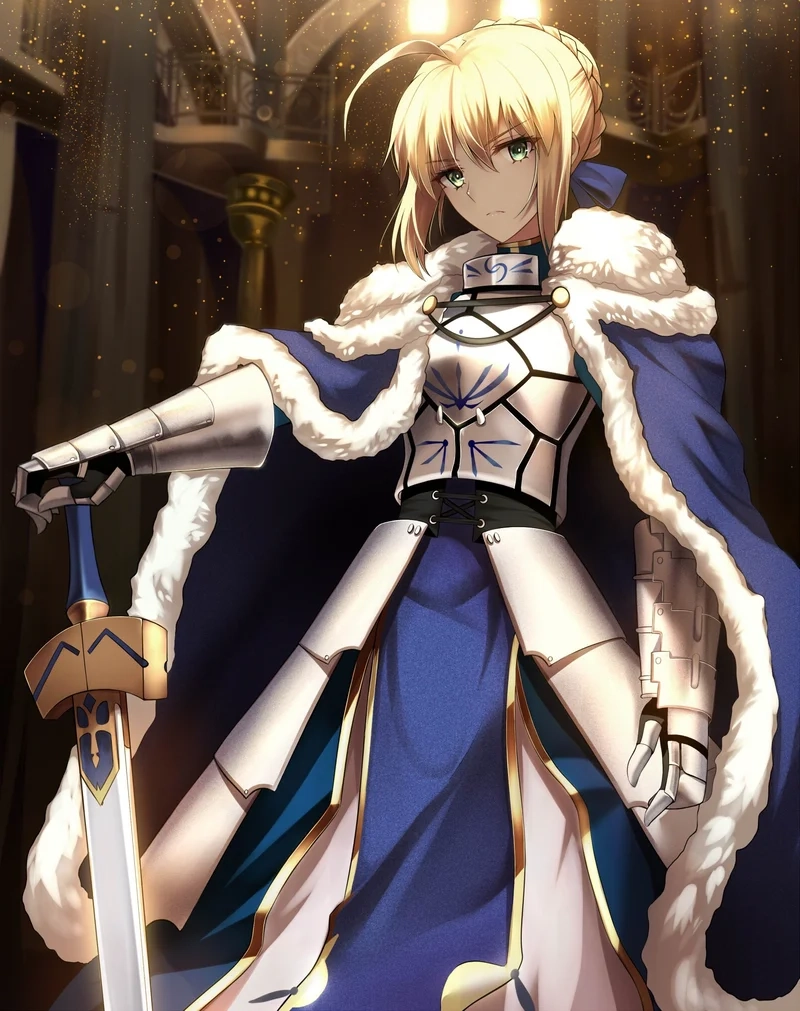 Anime Saber khiến fan say đắm ngay từ ánh nhìn