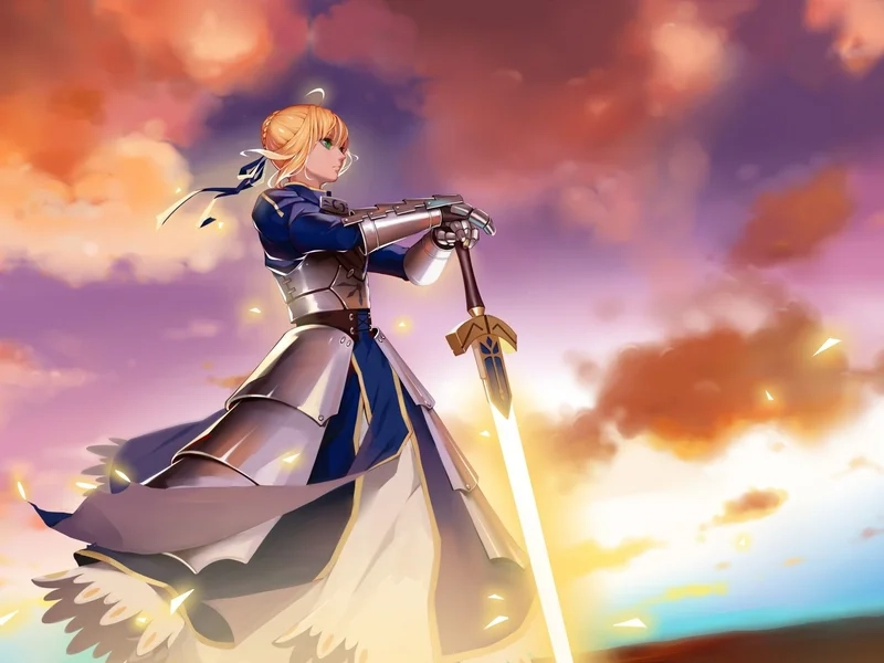 Saber anime last stand là khoảnh khắc đầy bi tráng