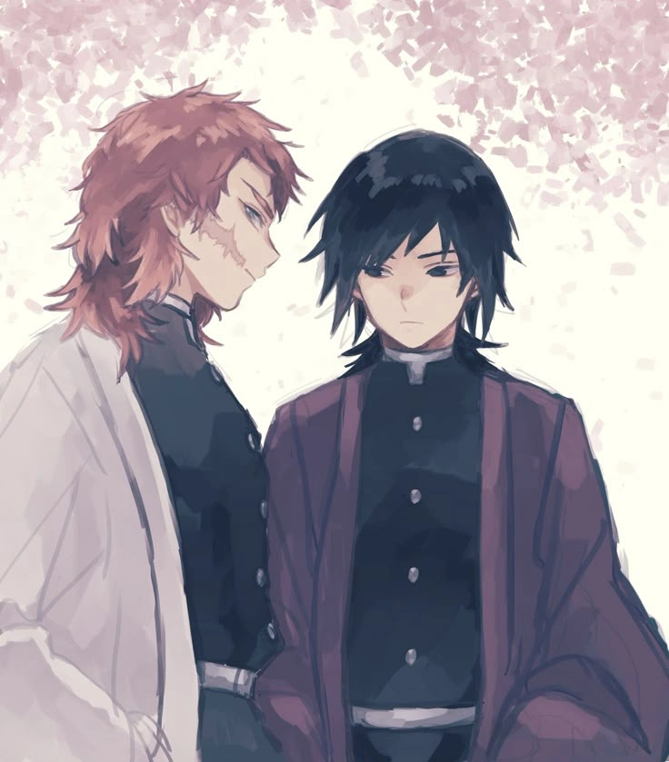 Giyuu x Sabito trong fanart đầy nước mắt và cảm xúc