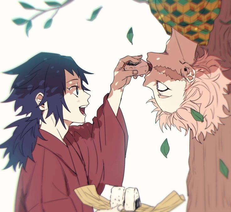 Demon Sabito x Giyuu khắc họa quá khứ buồn của Thủy trụ