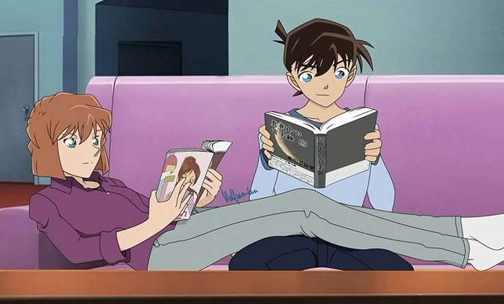 Haibara x Shinichi tình bạn khó hiểu nhưng đầy thú vị