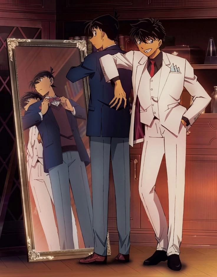 Kuroba Kaito and Kudo Shinichi luôn gây sự chú ý