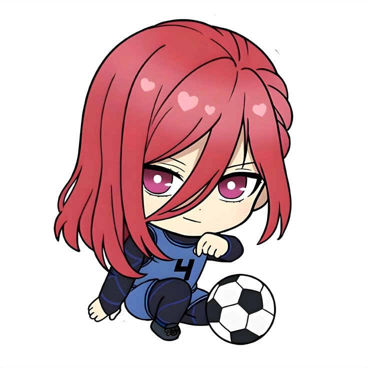 Chigiri Blue Lock chibi được yêu thích bởi tạo hình đặc sắc