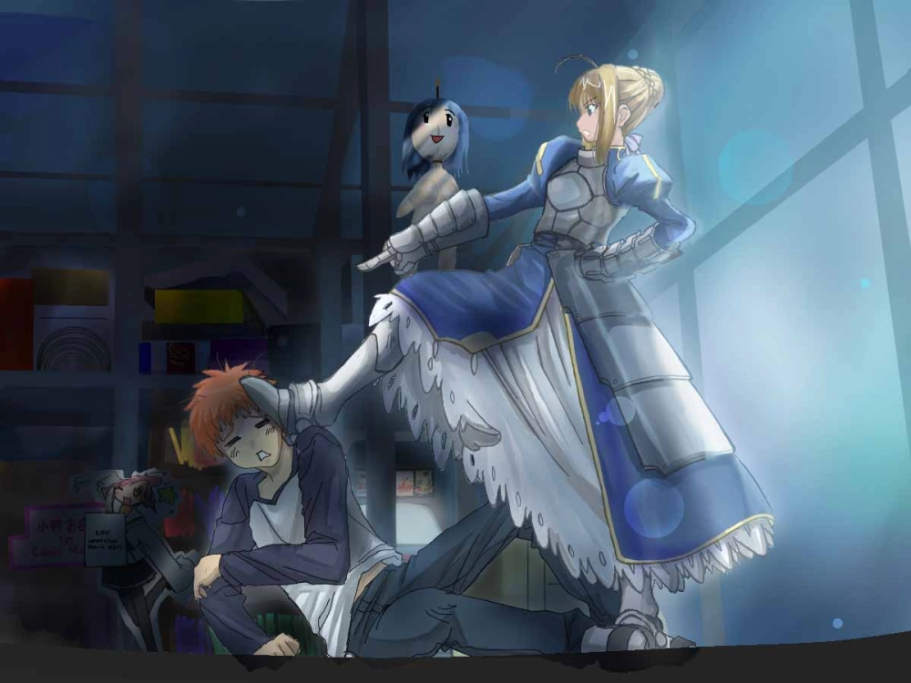 Fate Shirou x Saber khiến fan trăn trở với tình cảm lỡ dở