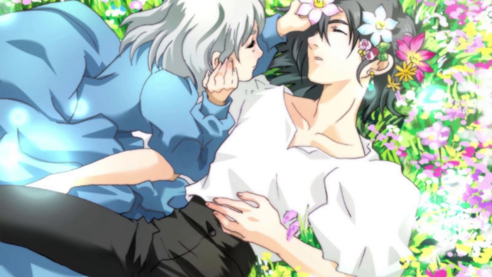 Howl x Sophie fanart ghi lại khoảnh khắc lãng mạn tuyệt đẹp