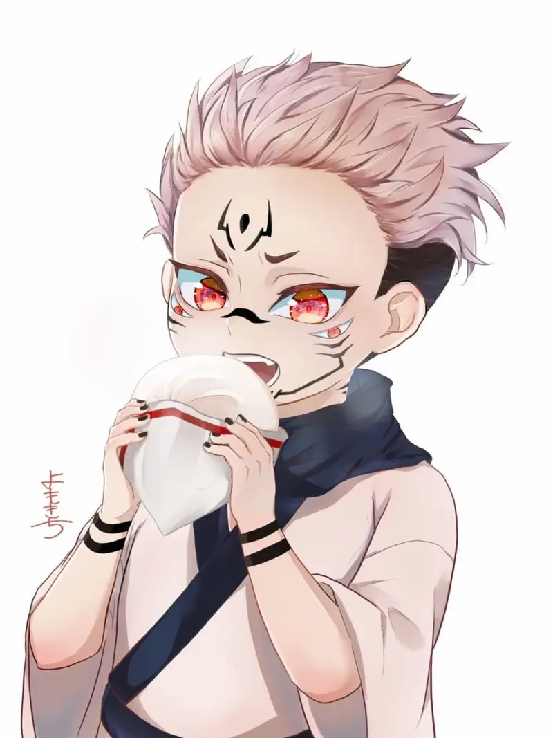 Tăng độ đáng yêu cùng kawaii sukuna chibi hot trend