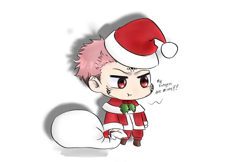 Cười thả ga với sukuna chibi gif siêu lầy lội