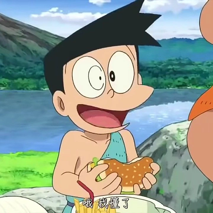 Suneo mặc váy làm cho nhân vật này thêm phần đáng yêu