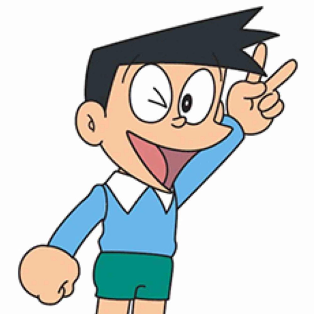 Ảnh Suneo thể hiện tính cách thông minh, nhạy bén