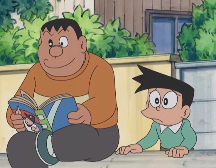 Suneo và Chaien là bạn đồng hành với những trò nghịch ngợm