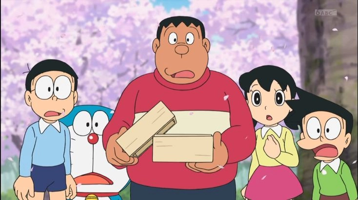 Nobita, Doraemon, Shizuka, Chaien, Suneo là nhóm bạn không thể thiếu trong Doraemon