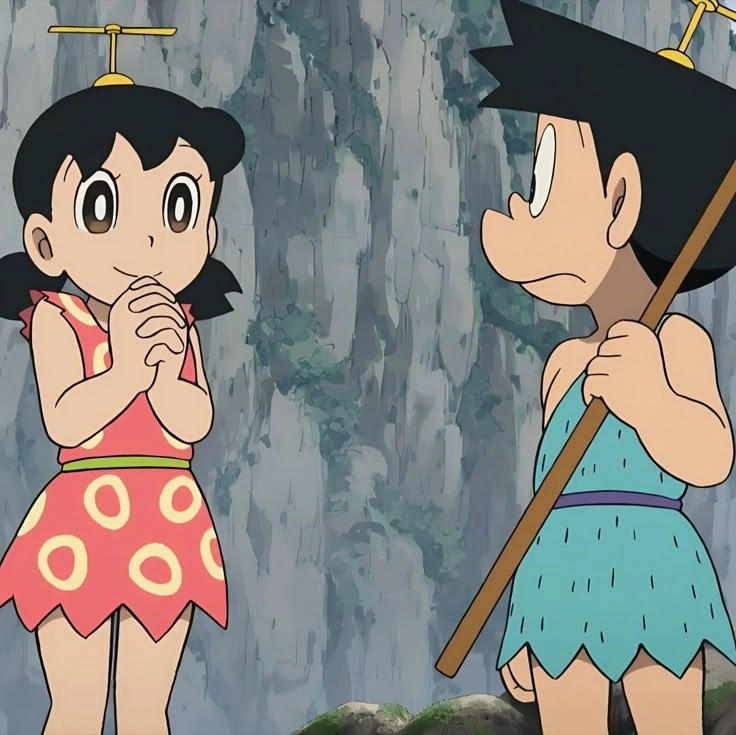 Suneo Shizuka là một cặp đôi thú vị và dễ thương trong Doraemon