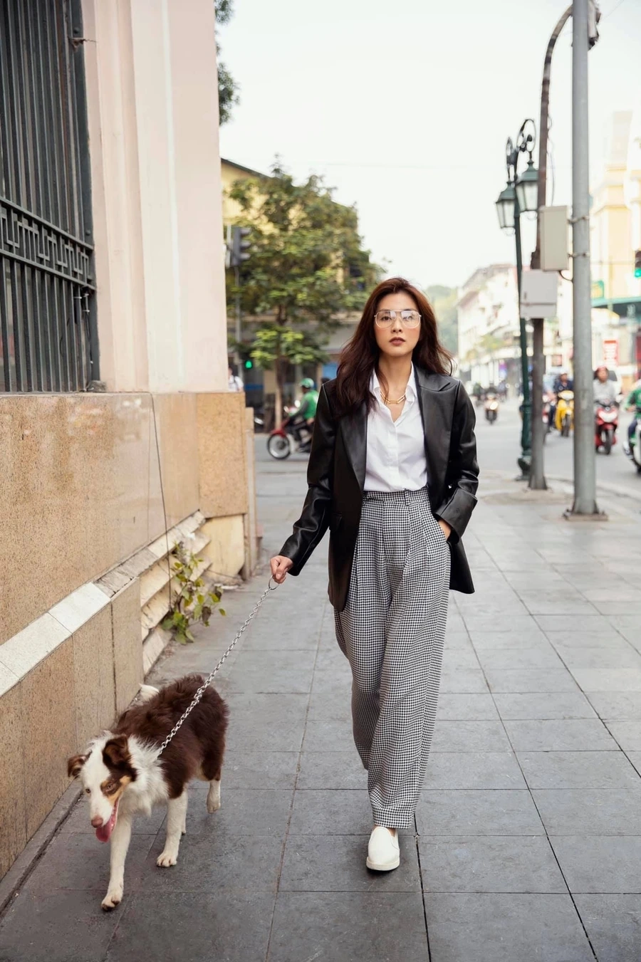 Phong cách mắt kính Tăng Thanh Hà luôn thu hút sự chú ý