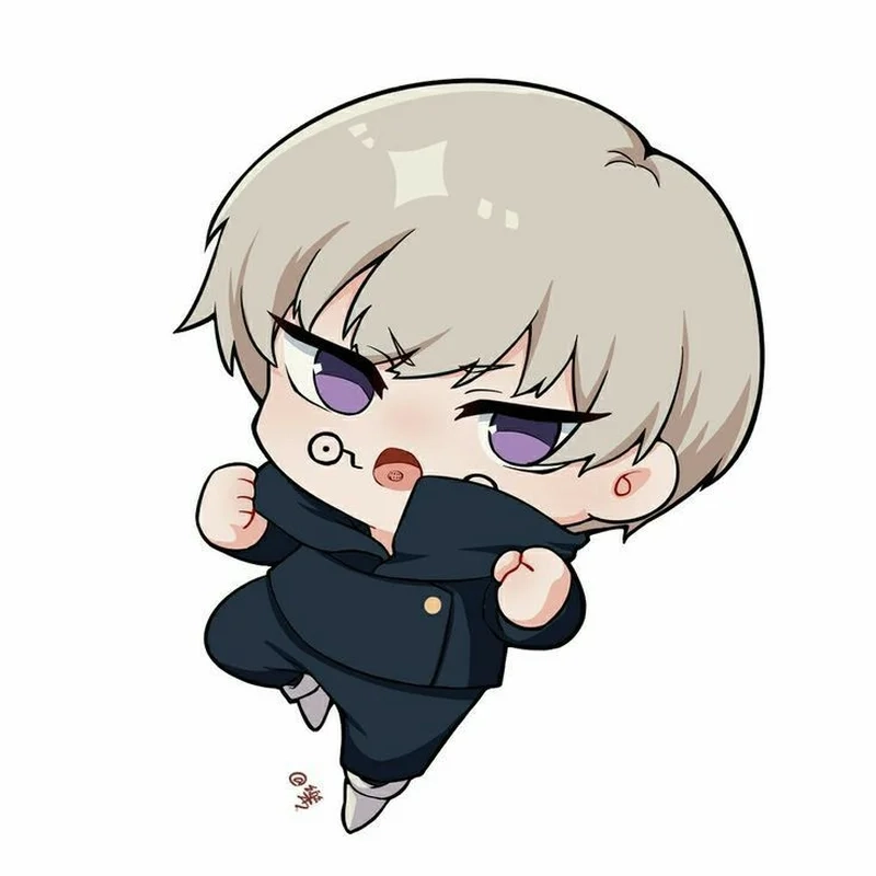 Toge Inumaki chibi dễ thương khiến ai cũng yêu