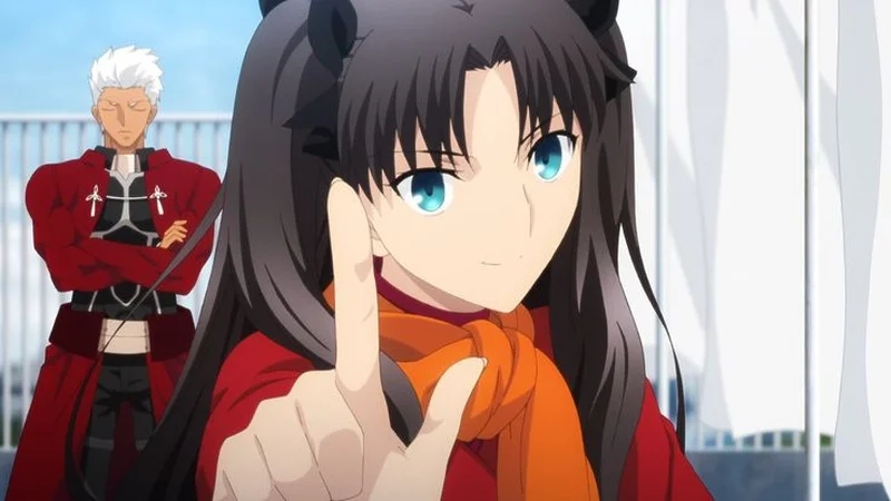 Rin Tohsaka và Archer tạo ra sự căng thẳng nhưng không kém phần lãng mạn