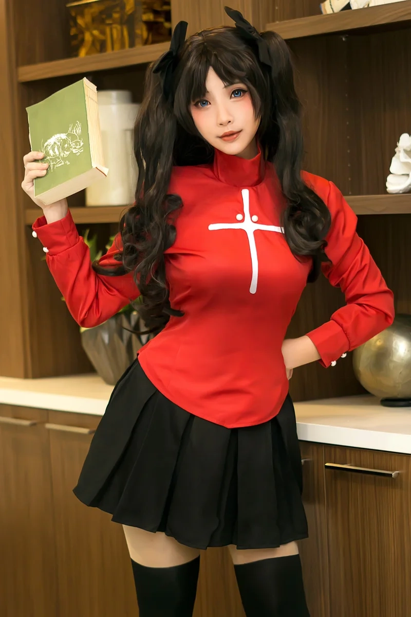Rin Tohsaka cosplay costume cực kỳ tỉ mỉ và sắc sảo