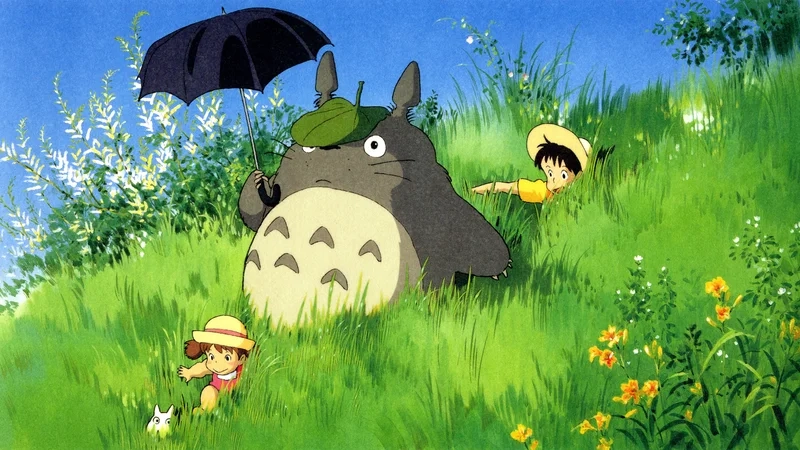 Gấu Totoro biểu tượng đáng yêu trong hoạt hình