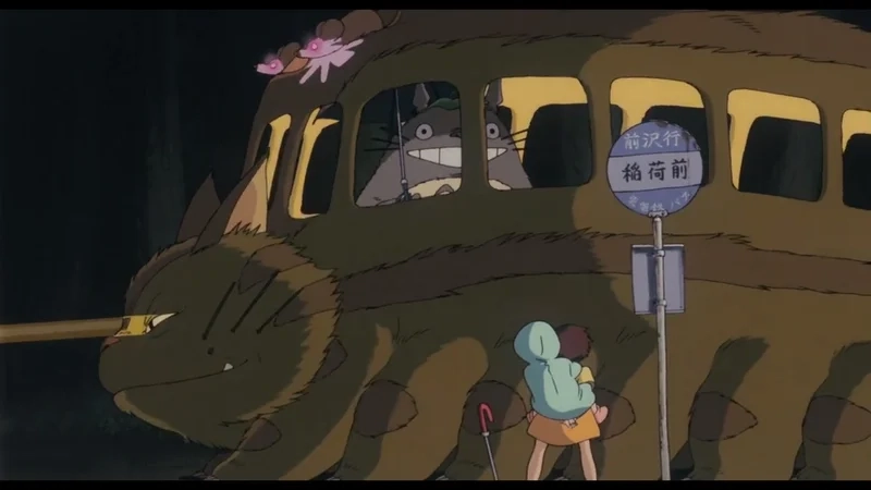 Totoro cat dễ thương và đầy thần bí trong hoạt hình