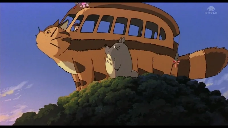 Xe bus mèo Totoro độc đáo chỉ có trong Ghibli