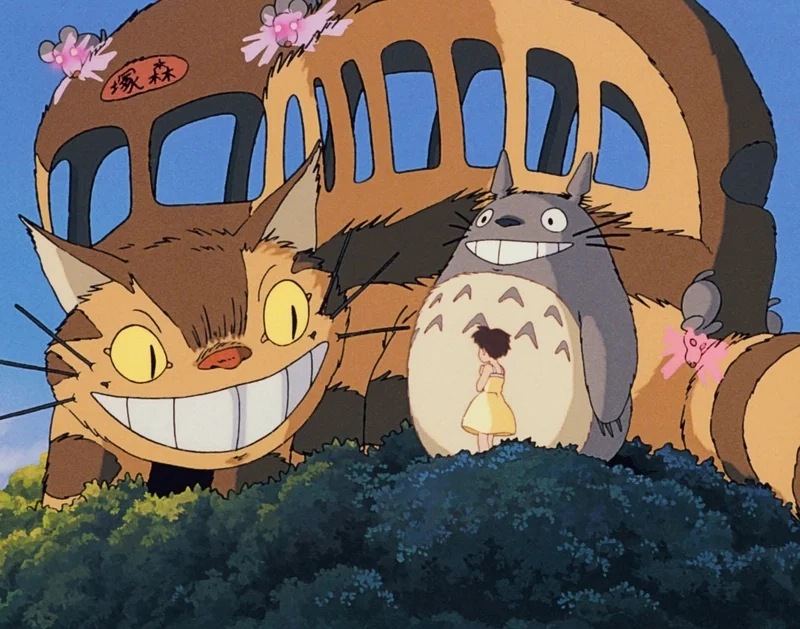 Xe buýt mèo chính là phép màu di chuyển trong Totoro