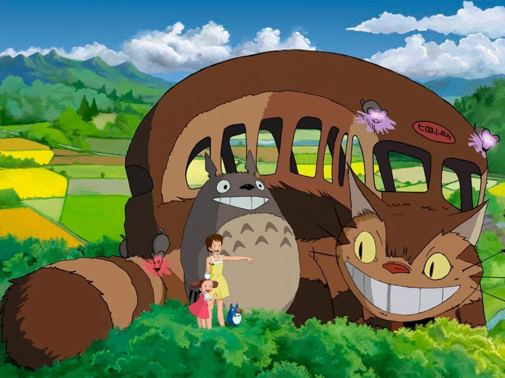 Mèo xe buýt mang tính biểu tượng trong thế giới Totoro