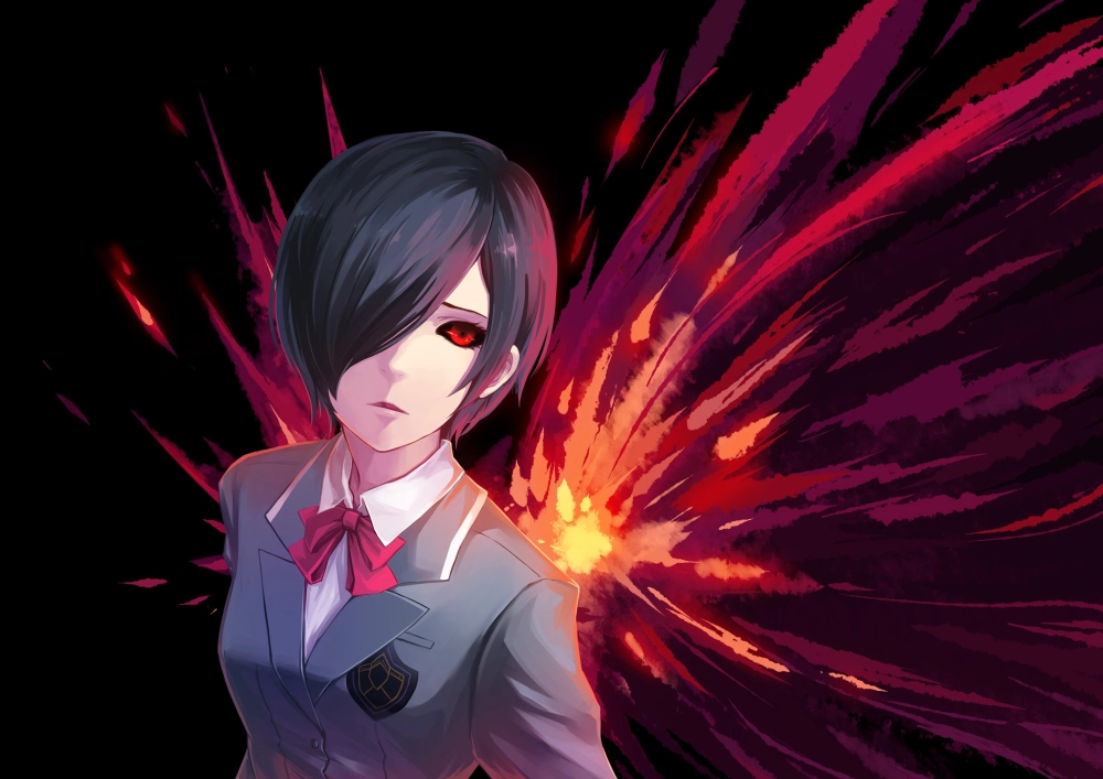 Touka Kirishima Tokyo Ghoul là biểu tượng bi thương