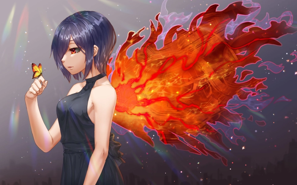 Touka Kirishima brother là Ayato với tính cách trái ngược