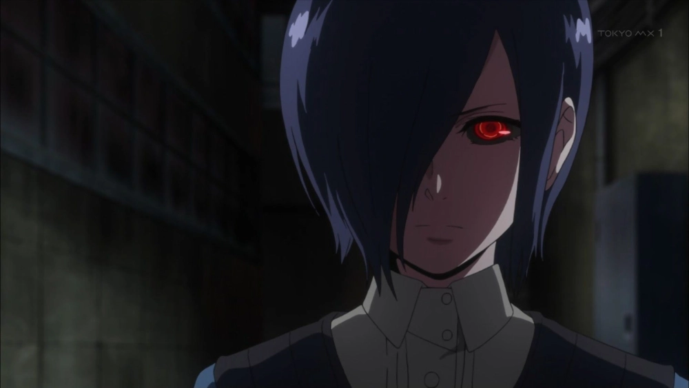Touka Kirishima icons thường thể hiện ánh mắt lạnh lùng