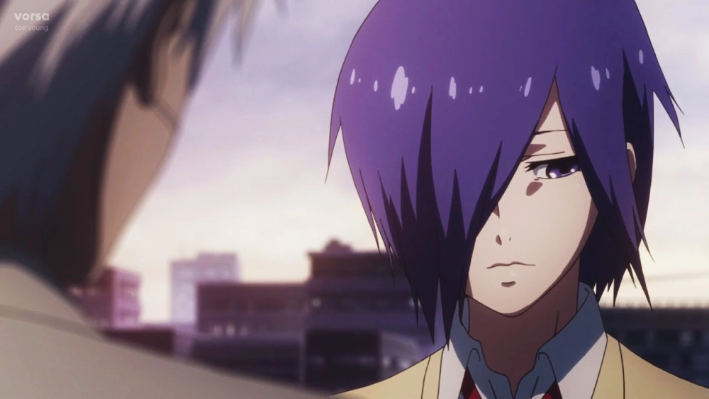 Touka Kirishima official art mang phong cách trầm lặng