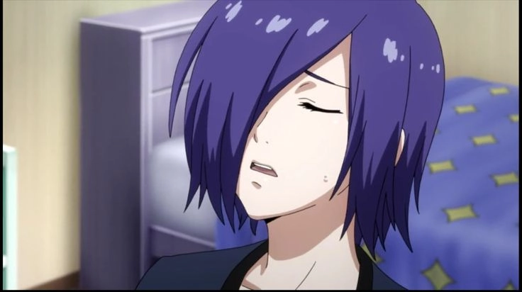 Touka Kirishima edit được yêu thích vì biểu cảm buồn
