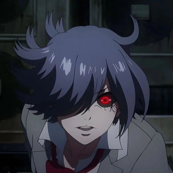 Wallpaper Touka Kirishima nổi bật với gam màu lạnh