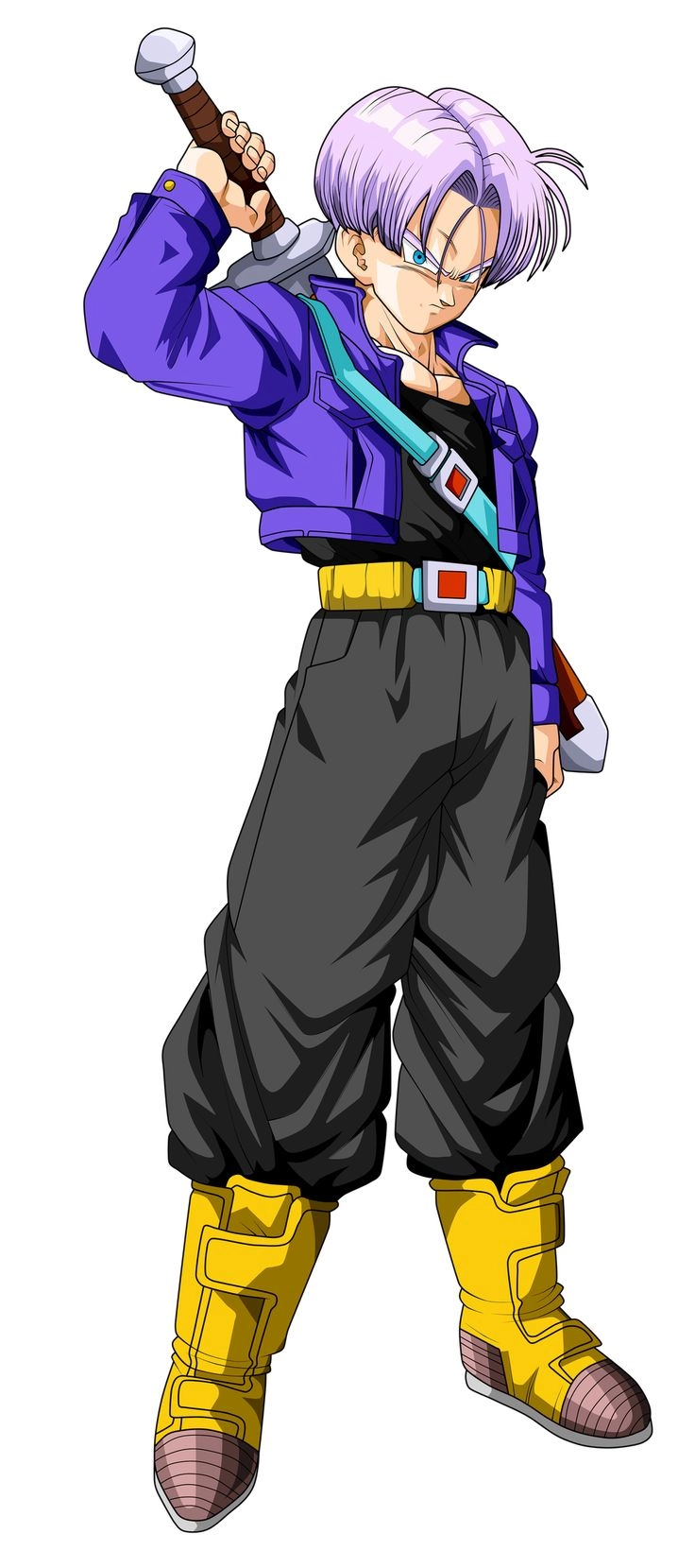 Trunks Dragon Ball Trunks chiến đấu mạnh mẽ bảo vệ Trái Đất trong Dragon Ball