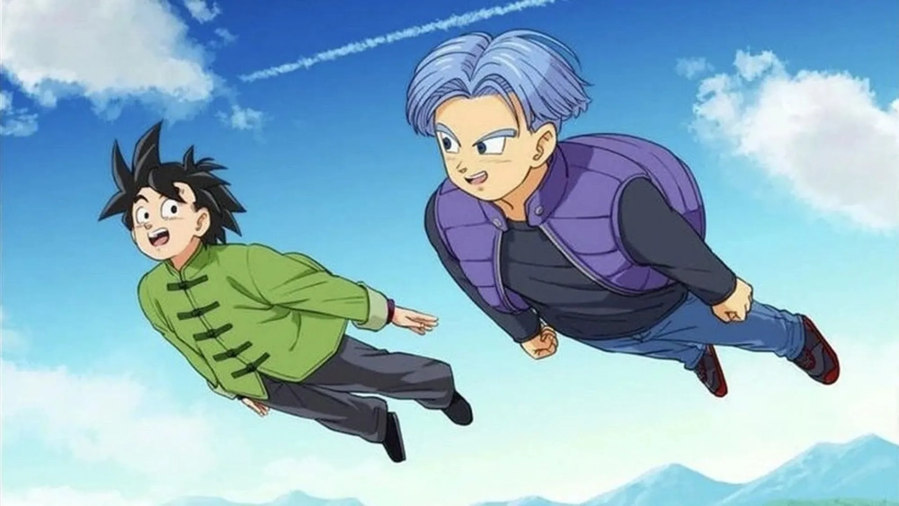 Trunks and Goten là hai nhân vật không thể thiếu trong Dragon Ball