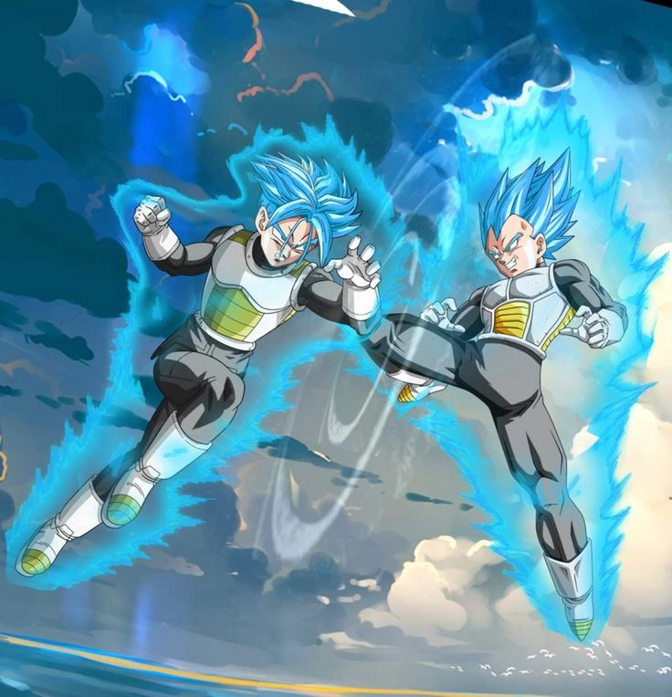 Trunks Vegeta thể hiện mối quan hệ cha con đầy tình cảm