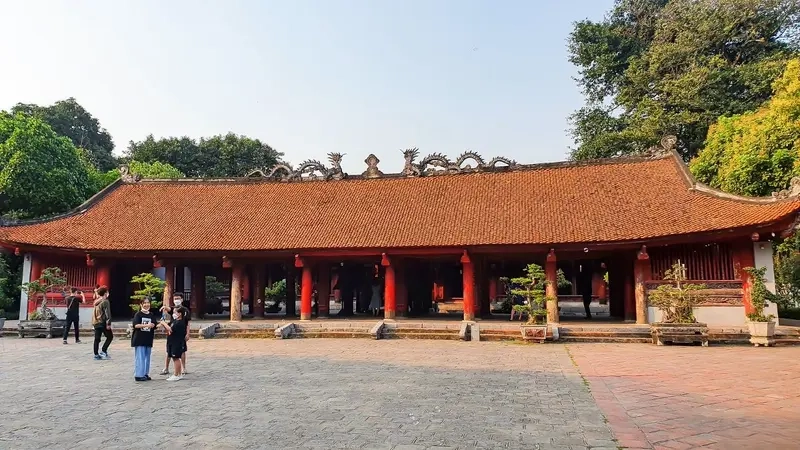 Lịch sử văn miếu quốc tử giám được ghi lại sống động qua mỗi bức ảnh