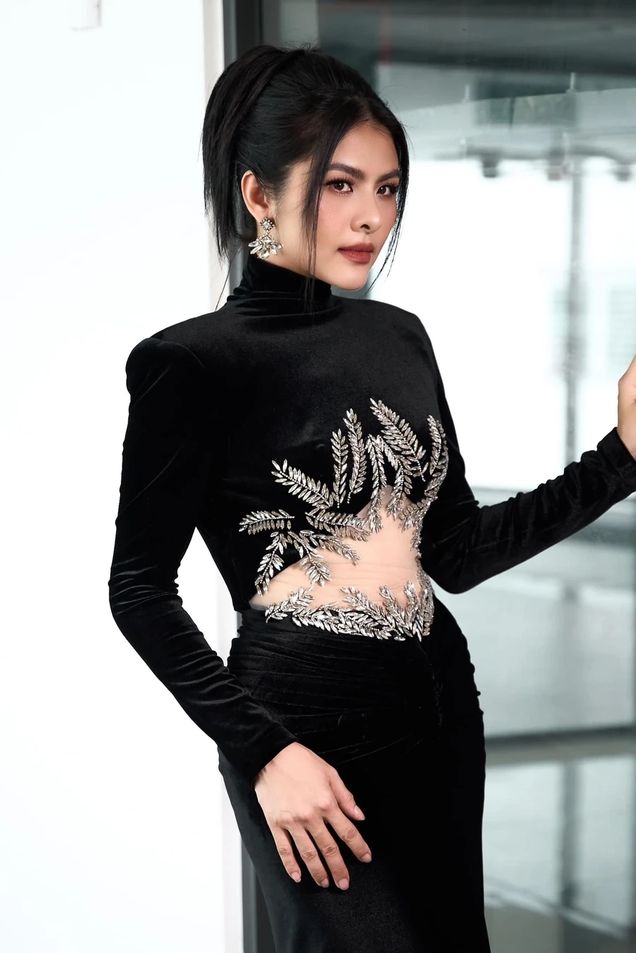 Hoa hậu Vân Trang Dù không tham gia cuộc thi sắc đẹp nhưng cô luôn được công nhận về vẻ đẹp của mình