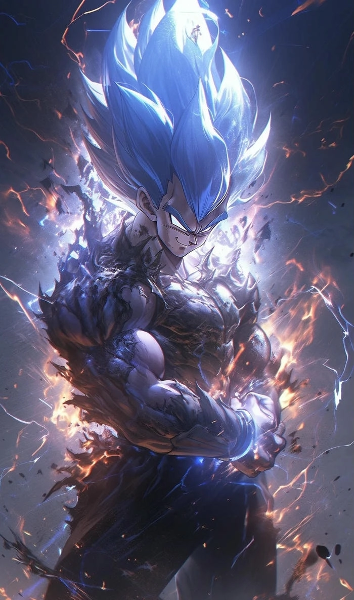King Vegeta, vua của Planet Vegeta, người đứng đầu mọi trận chiến