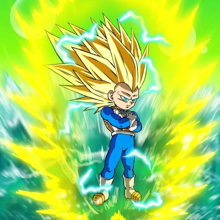 Dragon Ball Vegeta với vẻ ngoài ngầu lòi và bất khả chiến bại