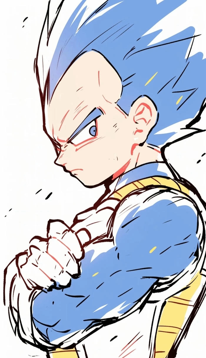 Vegeta sad khi đối diện với những mất mát không thể chữa lành