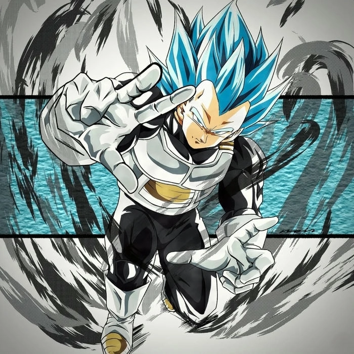 Prince Vegeta, hoàng tử của Planet Vegeta với lòng tự hào vô bờ