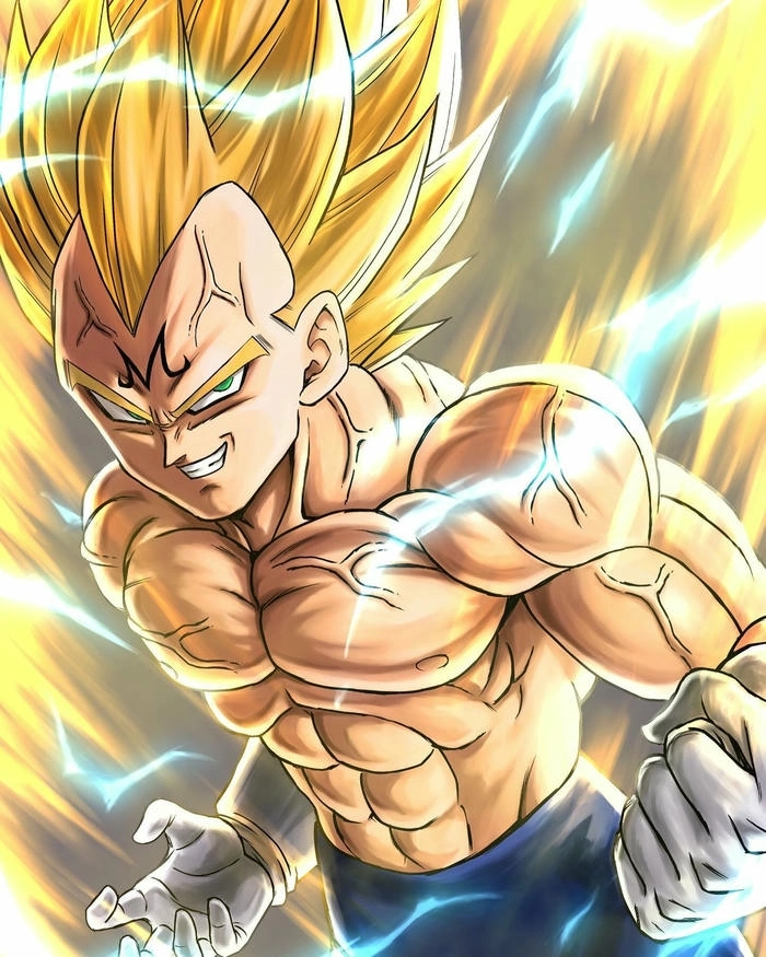 Vegeta art mang đến những bức tranh đẹp về hoàng tử Saiyan
