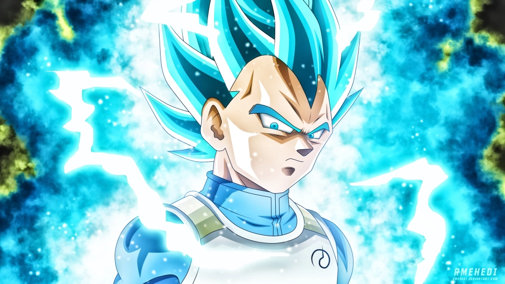 Vegeta Super Saiyan 3 với sự mạnh mẽ không thể ngừng lại