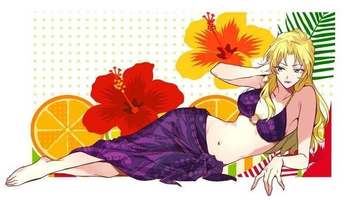 Hình ảnh Vermouth bikini khiến fan đứng ngồi không yên