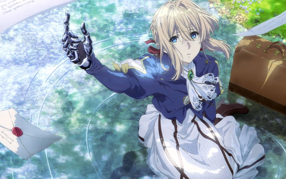 Ảnh Violet Evergarden 4k đẹp mê hồn từng chi tiết