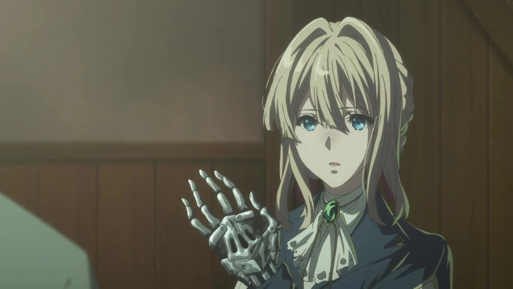 Violet Evergarden hairstyle dịu dàng và thanh thoát đầy cuốn hút