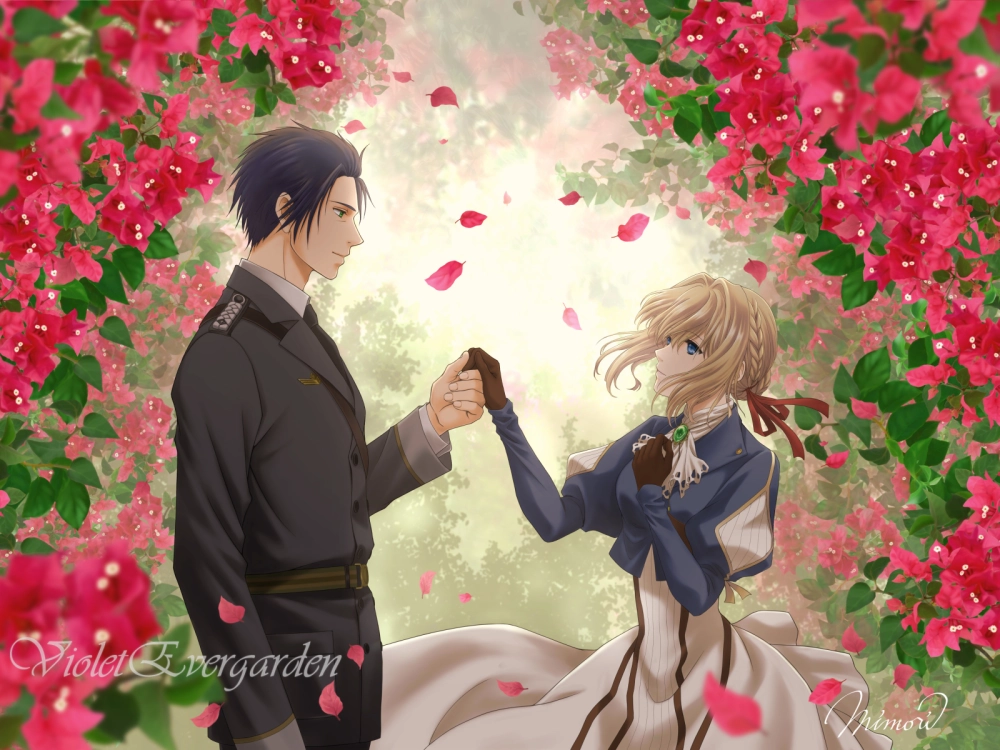 Violet Evergarden x Gilbert là chuyện tình bất tử