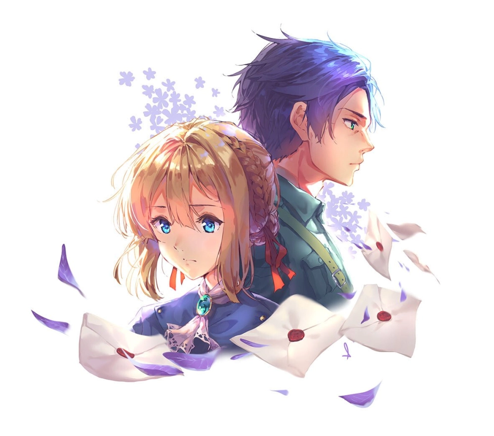 Gilbert Bougainvillea x Violet Evergarden khiến fan xúc động